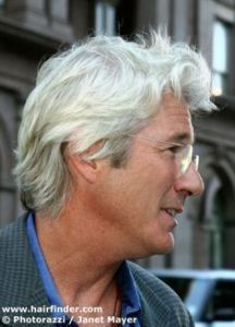 While I admit to finding Richard Gere appealing, if his hair got much longer than this, it would be a problem for me